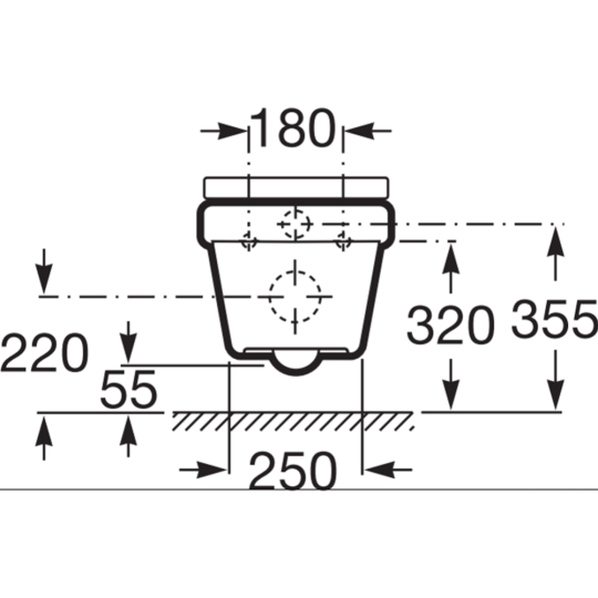 Унитаз «Roca» Dama-N, A346788000