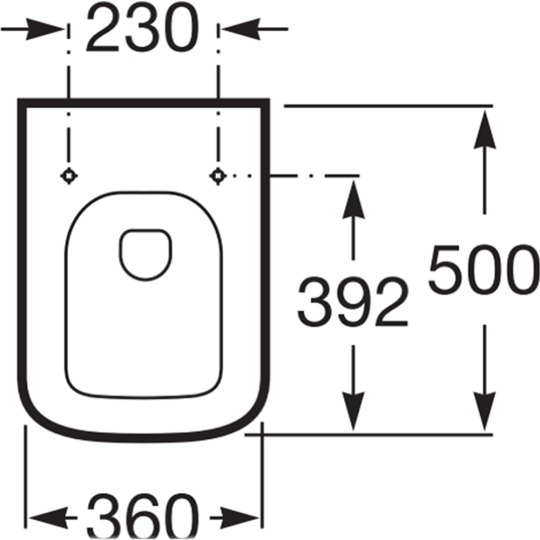 Унитаз «Roca» Dama-N, A346788000