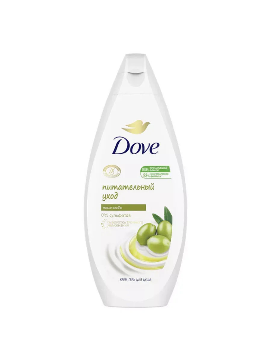 DOVE / Дав Крем-гель для душа С маслом оливы 250мл