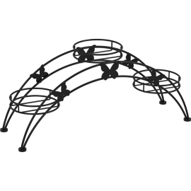 Подставка для цветов «ЗМИ» Арка 3, ПДЦ 413, черный