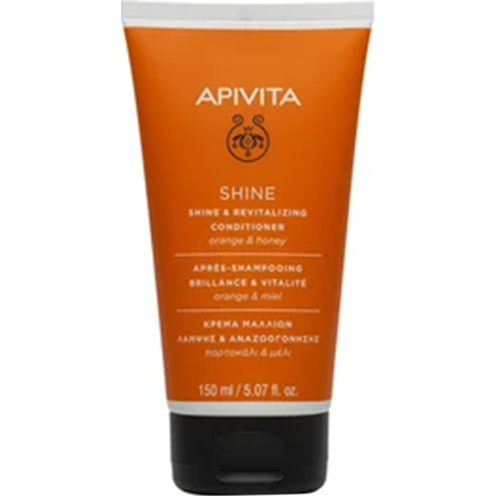 Кондиционер для волос «APIVITA» Блеск и Восстановление, с апельсином и медом, 73077, 150 мл