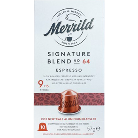 Капсулы «Merrild Signature blend no.64» 57 г