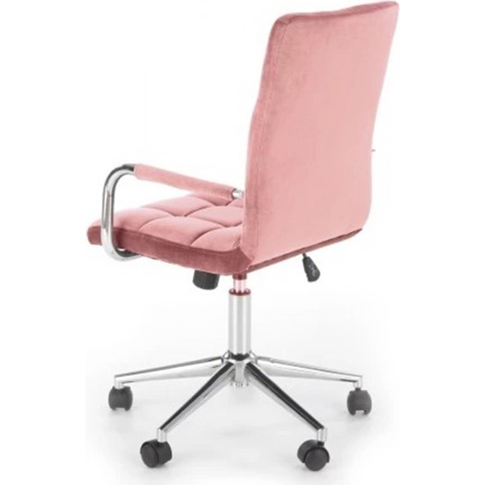 Компьютерное кресло «Halmar» Gonzo 4, розовый/хром, V-CH-GONZO 4-FOT-ROZOWY