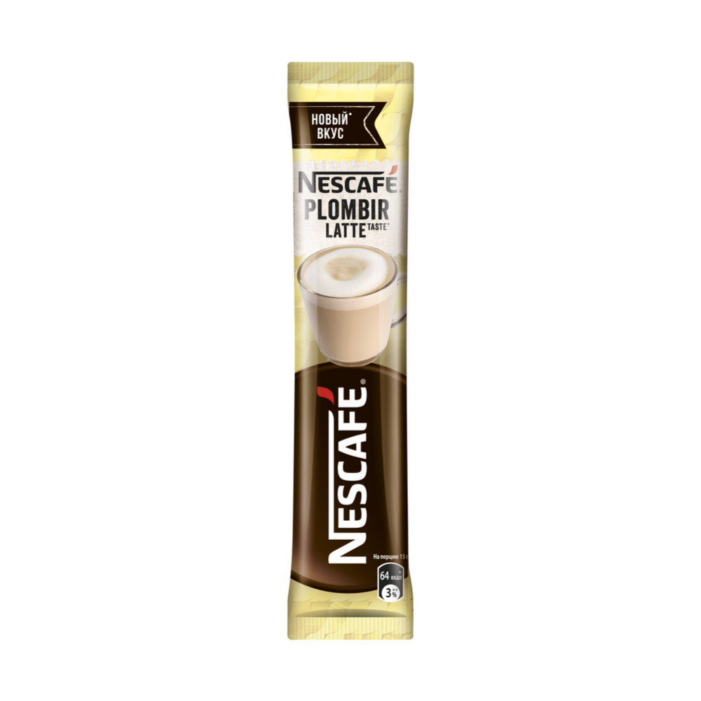 Кофейный напиток растворимый «Nescafe» Plombir Latte Taste, 15 г #2