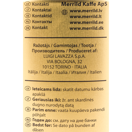 Кофе молотый «Merrild Dansk Guld» 250 г