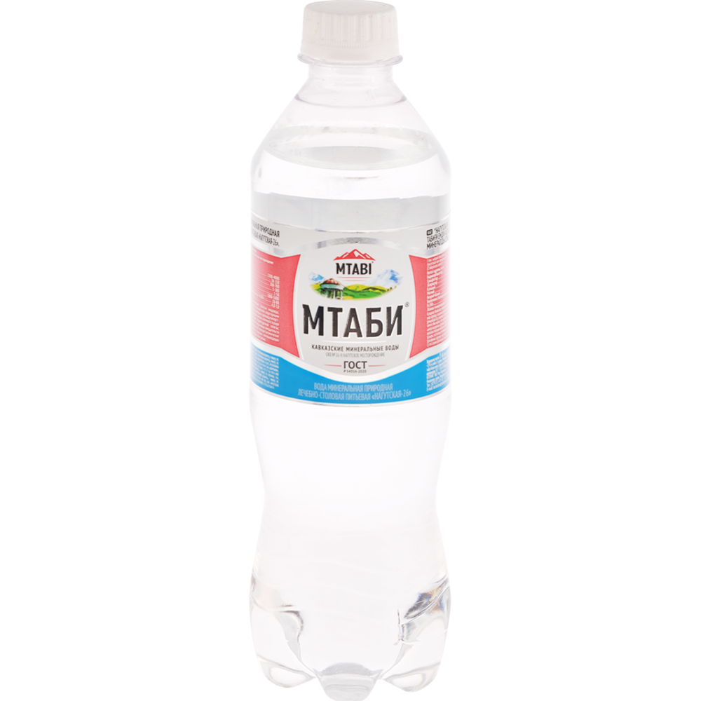 Вода минеральная «Мтаби Нагутская-26» 0.5 л