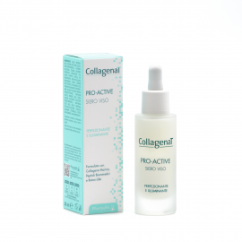 CollagenaT Pro-Active Face Serum Сыворотка для лица увлажняющая с эффектом лифтинга с морским коллагеном, гиалуроновой кислотой и пептидами, 30 мл