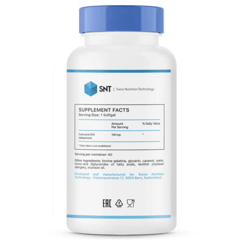 КОЭНЗИМ Q10 SNT COENZYME Q10 (60 КАПС) Венгрия