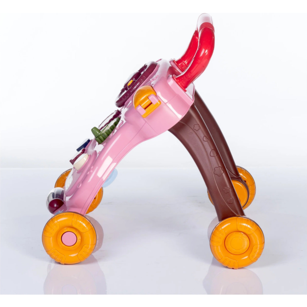 Развивающая игрушка-каталка «Babyhit» Jolly Steps, WT100, pink