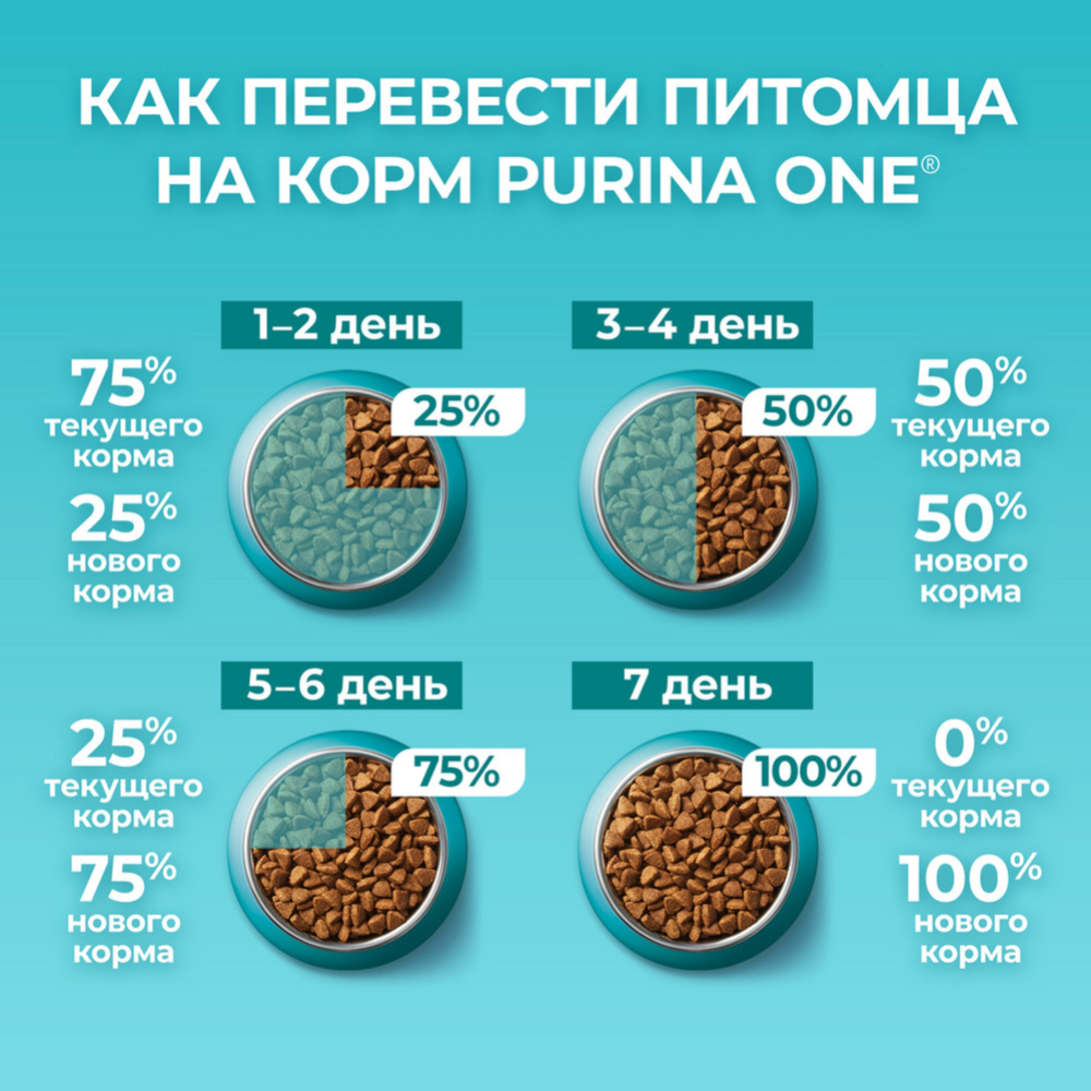 Корм для кошек «Purina One» лосось и пшеница, для стерилизованных, 750 г #7