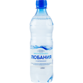 Вода минеральная «Любания» газированная, 0,5 л