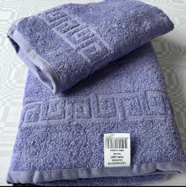 Набор полотенец махровых 40х70 (3 шт. цвет фиолетовый)  100% хлопок