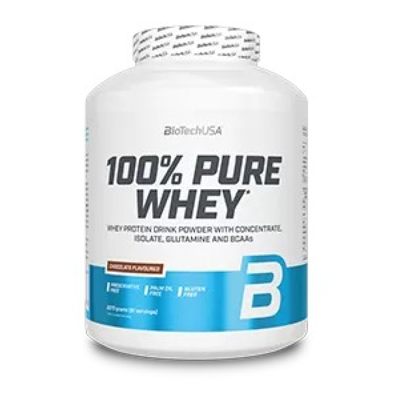 ПРОТЕИН 100% PURE WHEY, 2270г ПЕЧЕНЬЕ-КРЕМ BIOTECH USA