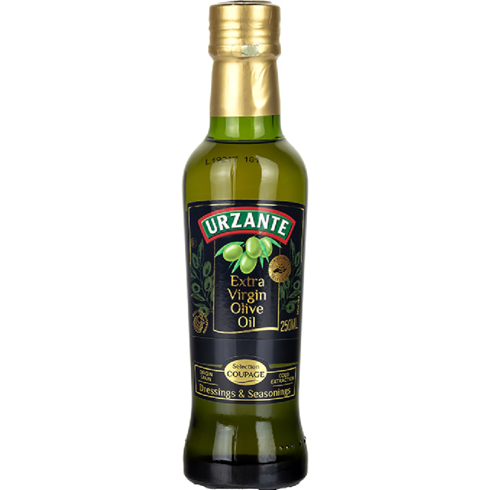 Масло оливковое «Urzante» нерафенированное, Extra virgin" 250 мл