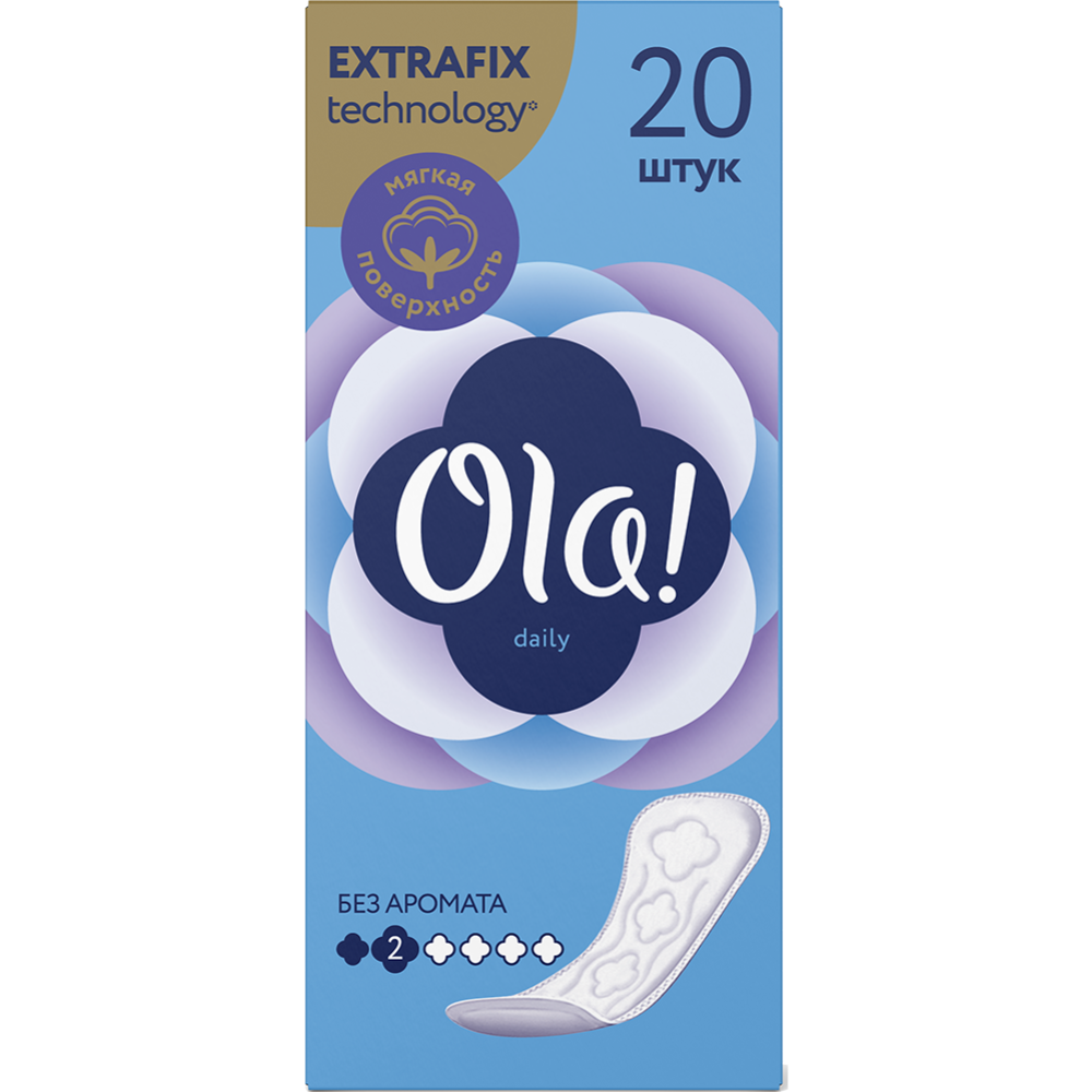 Прокладки женские «Ola!» на каждый день, 20 шт #0