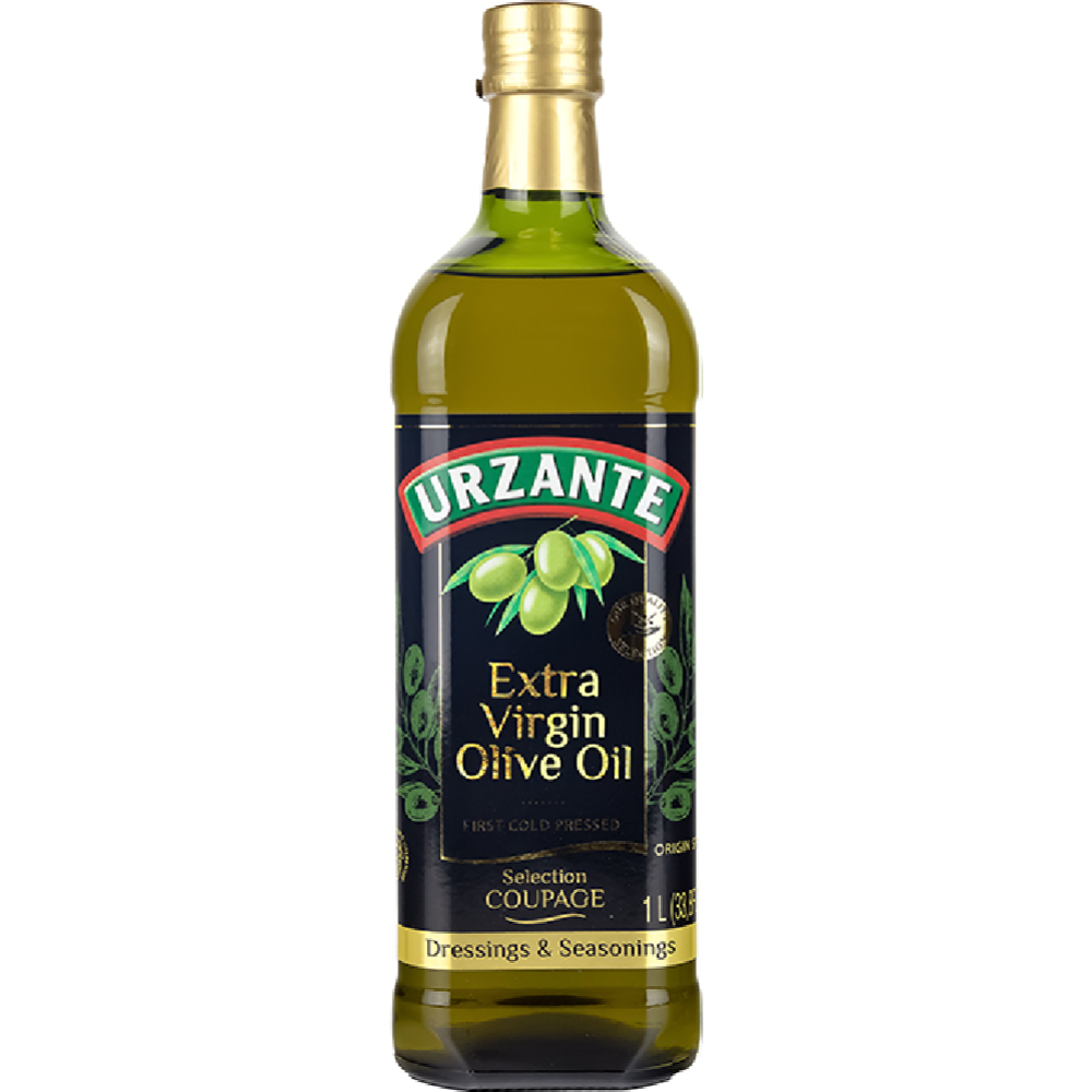 Масло оливковое «Urzante» нерафенированное, Extra virgin, 1 л