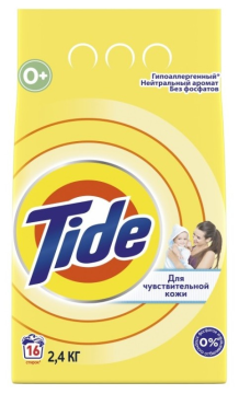 TIDE "Детский"  для чувствительной кожи  2,4 кг, Россия    { 00369 }