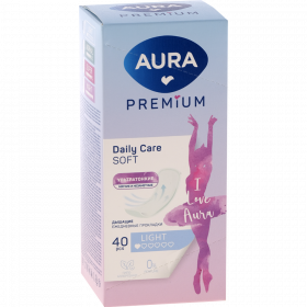 Про­клад­ки еже­днев­ные «Aura» Premium light, 40 шт