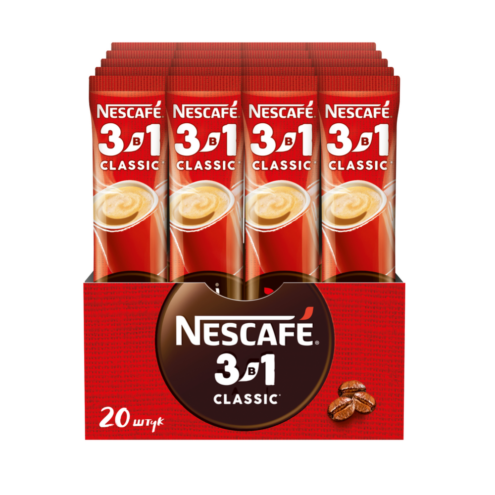 Кофейный напиток порционный «Nescafe» классик 3 в 1, 20х14.5 г #3