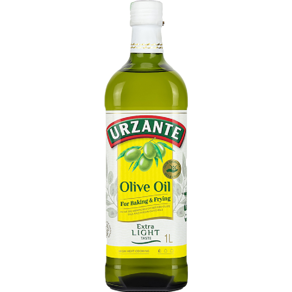 Масло олив­ко­вое «Urzante» ра­фи­ни­ро­ван­ное с до­бав­ле­ни­ем нера­фи­ни­ро­ван­но­го олив­ко­во­го масла «Light» 1 л