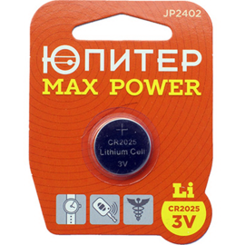 Батарейка «Юпитер» Max Power, JP2402