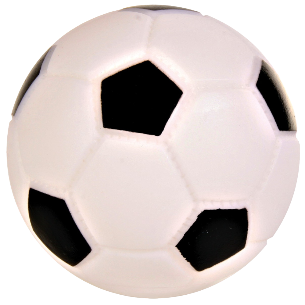 Игрушка для собак «Trixie» футбольный мяч, со звуком, 10 см