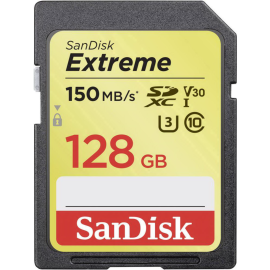 Карта памяти «SanDisk» Extreme SDXC, 128GB, SDSDXV5-128G-GNCIN