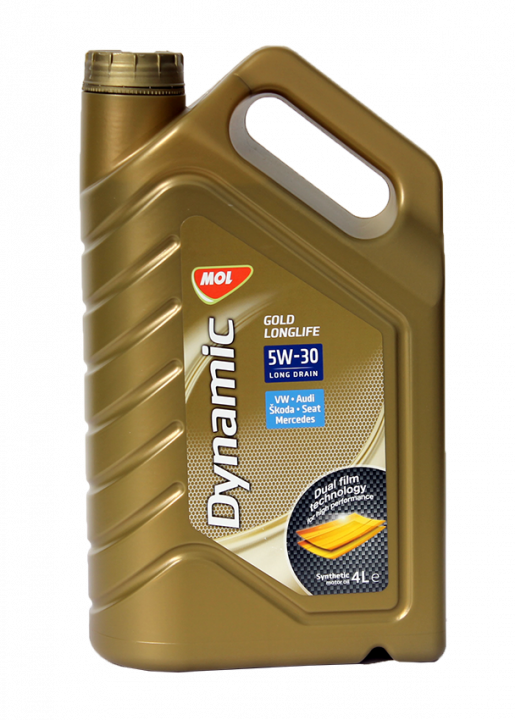 Синтетическое моторное масло MOL Dynamic Gold Longlife 5W-30 (4л)