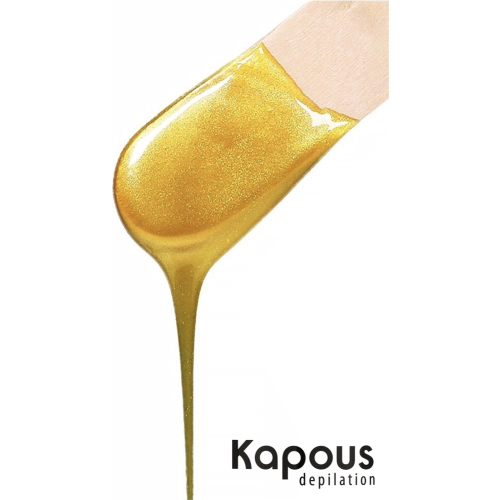 Воск для депиляции «Kapous» GOLD Depilation, жирорастворимый, 387, 800 мл