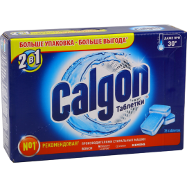 Средство «Calgon» для смягчения воды и от накипи, 35 таблеток