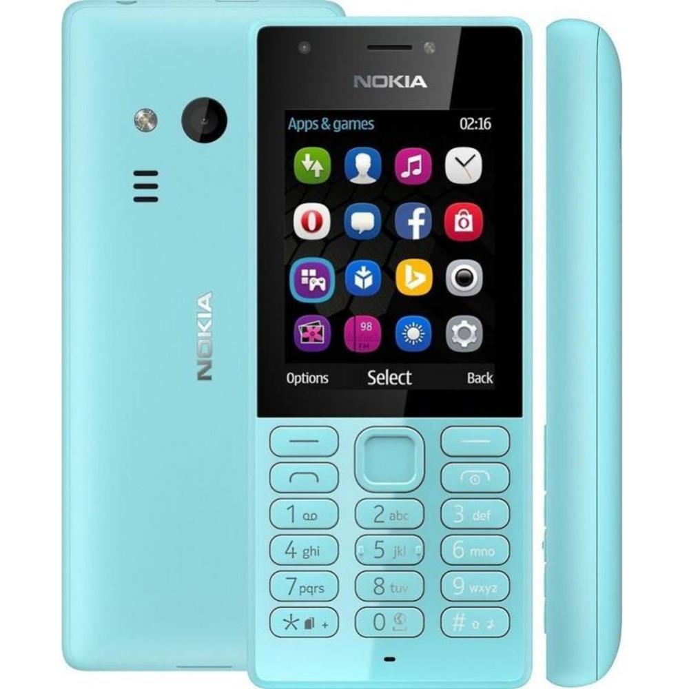 Мобильный телефон «Nokia» 216 DS, голубой купить в Минске: недорого, в  рассрочку в интернет-магазине Емолл бай