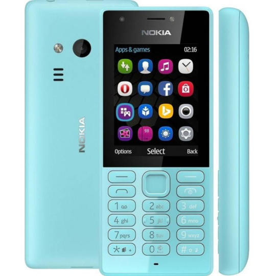 Мобильный телефон «Nokia» 216 DS, голубой