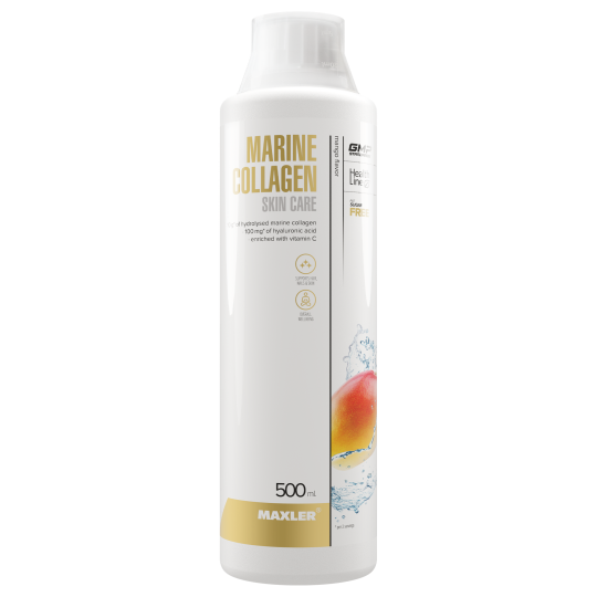 Коллаген Maxler Marine Collagen SkinCare (Collag/Hyaluronic Acid) 500 ml - Mango