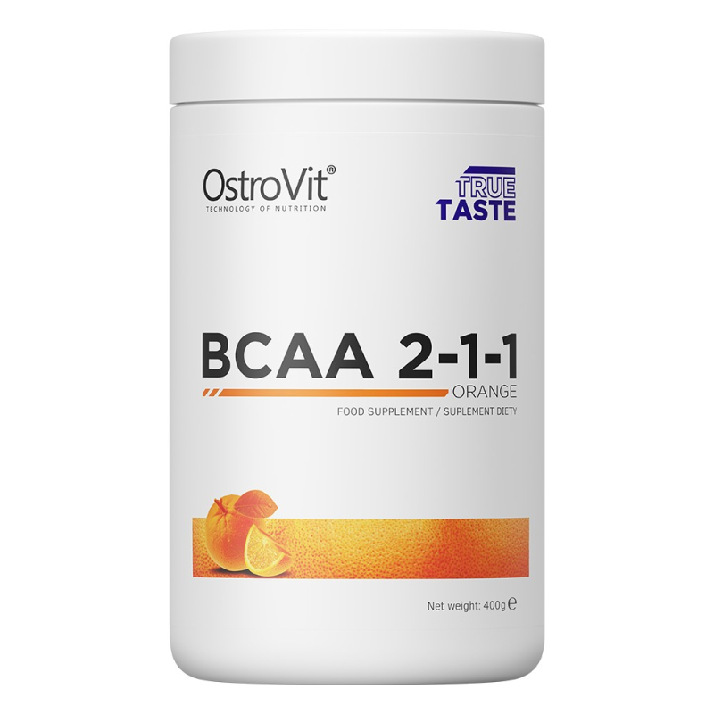 BCAA (БЦАА) 2-1-1 400g Апельсин Ostrovit (Польша)