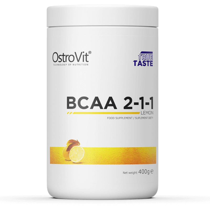 BCAA (БЦАА) 2-1-1 400g Лимон Ostrovit (Польша)