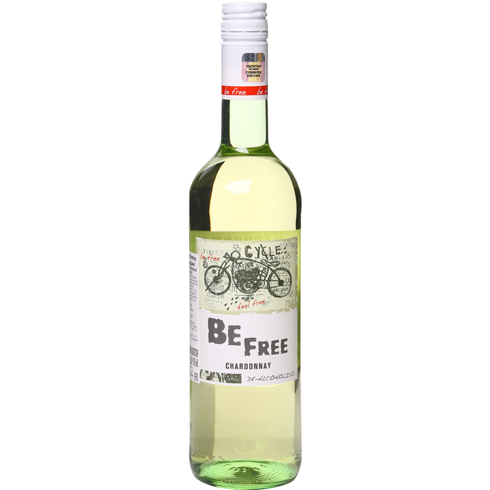 Вино безалкогольное «Be free» Chardonnay, виноградное белое, 0.75 л купить  в Минске: недорого, в рассрочку в интернет-магазине Емолл бай