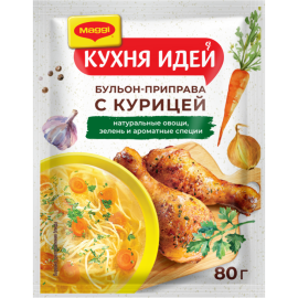 Бульон-приправа с курицей «Maggi» Кухня идей, 80 г