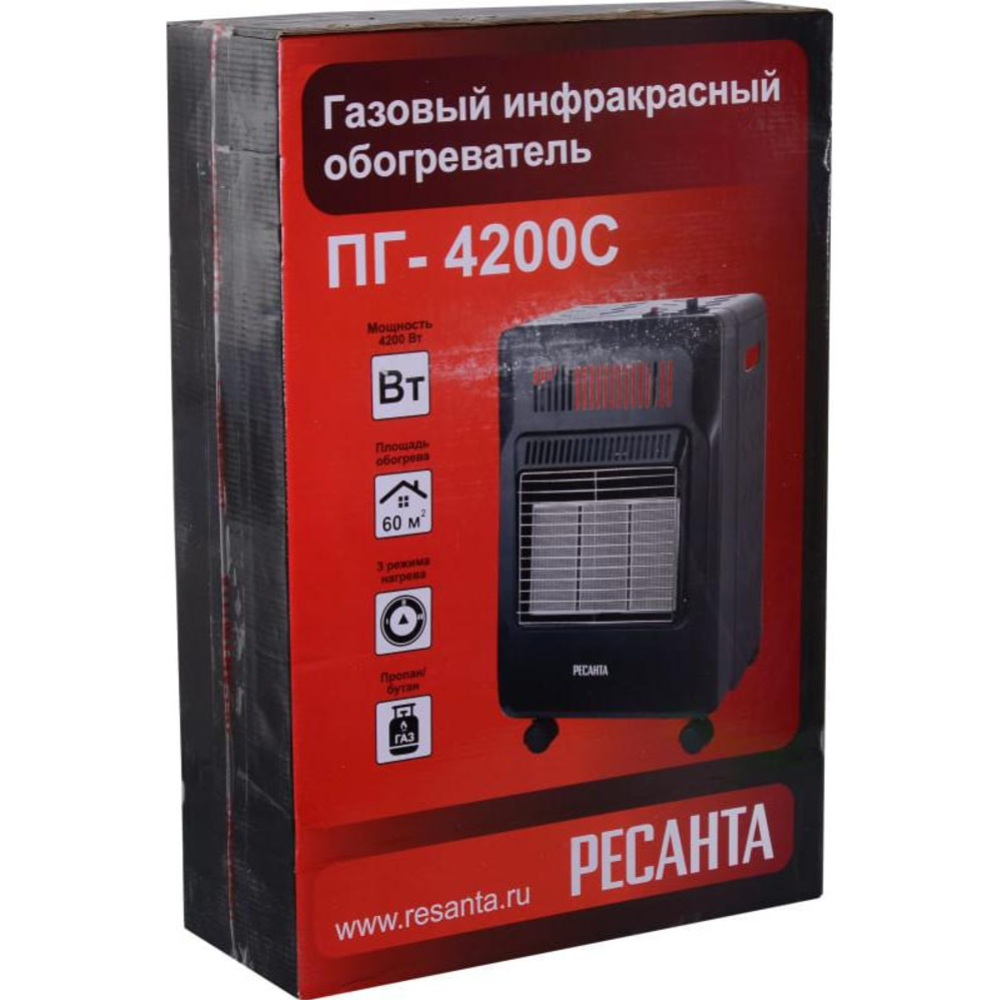 Инфракрасный обогреватель «Ресанта» ПГ-4200С, 67/5/12