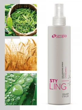 Кератиновый спрей / средство для объема волос с лифтинг эффектом Sergio Professional Styling 200 мл