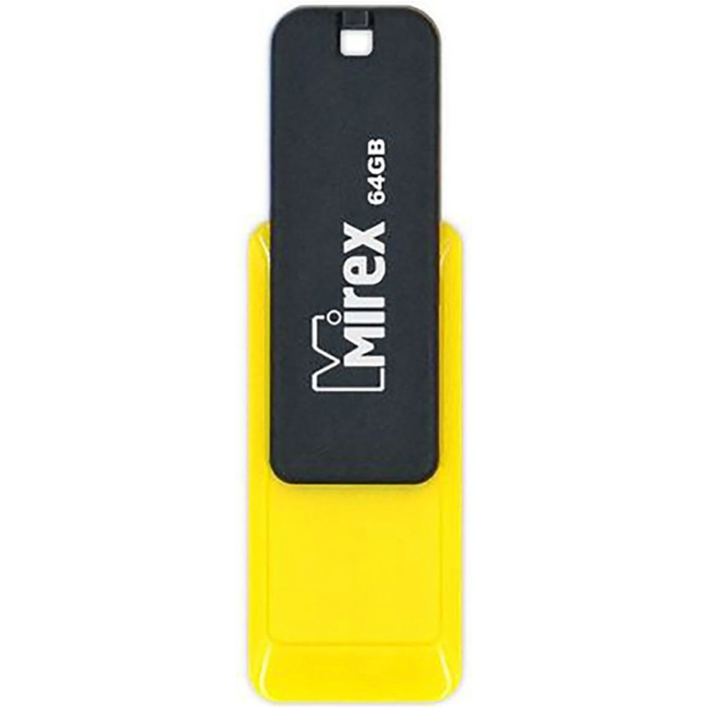 USB-накопитель «Mirex» City Yellow 64GB, 13600-FMUCYL64