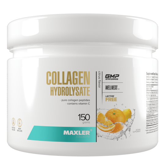 Коллаген Maxler Collagen Hydrolysate 150 g (can) - Citrus