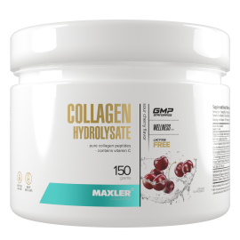 Коллаген Maxler Collagen Hydrolysate 150 g (can) - Sour Cherry