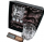 Подарочный набор для виски 2 стакана, подставка с камнями AmiroTrend ABW-311 brown crystal