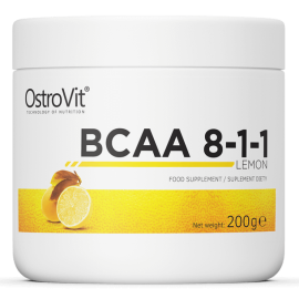 БЦАА BCAA 8-1-1 200 г Лимон (Lemon) OstroVit, Польша