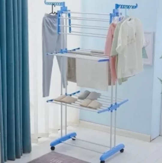 Многоярусная бельевая сушилка Garment Rack With Wheels до 40 кг