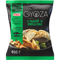 Пель­ме­ни «Gyoza» с рыбой и ово­ща­ми, 400 г