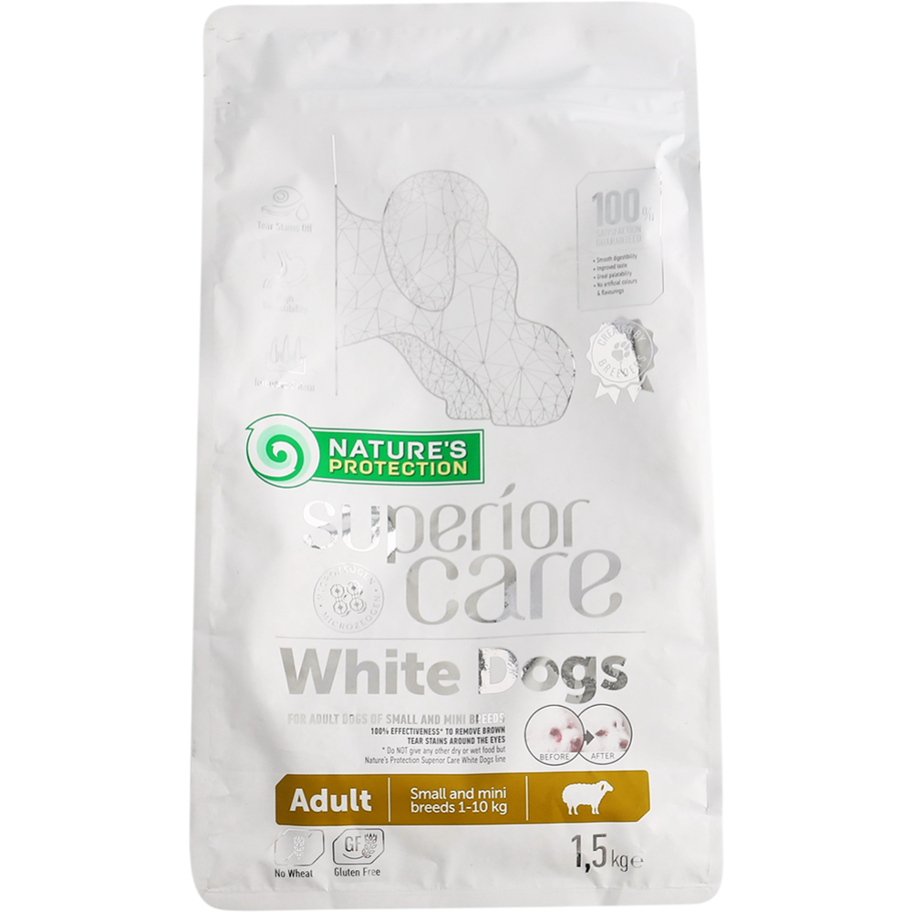 Корм для собак Superior Care White Dogs. White Dogs корм для белых собак. Nature's Protection корм для щенков мелких пород White Dogs белая рыба,. Корм для белых собак Латвия. Natures protection white dogs