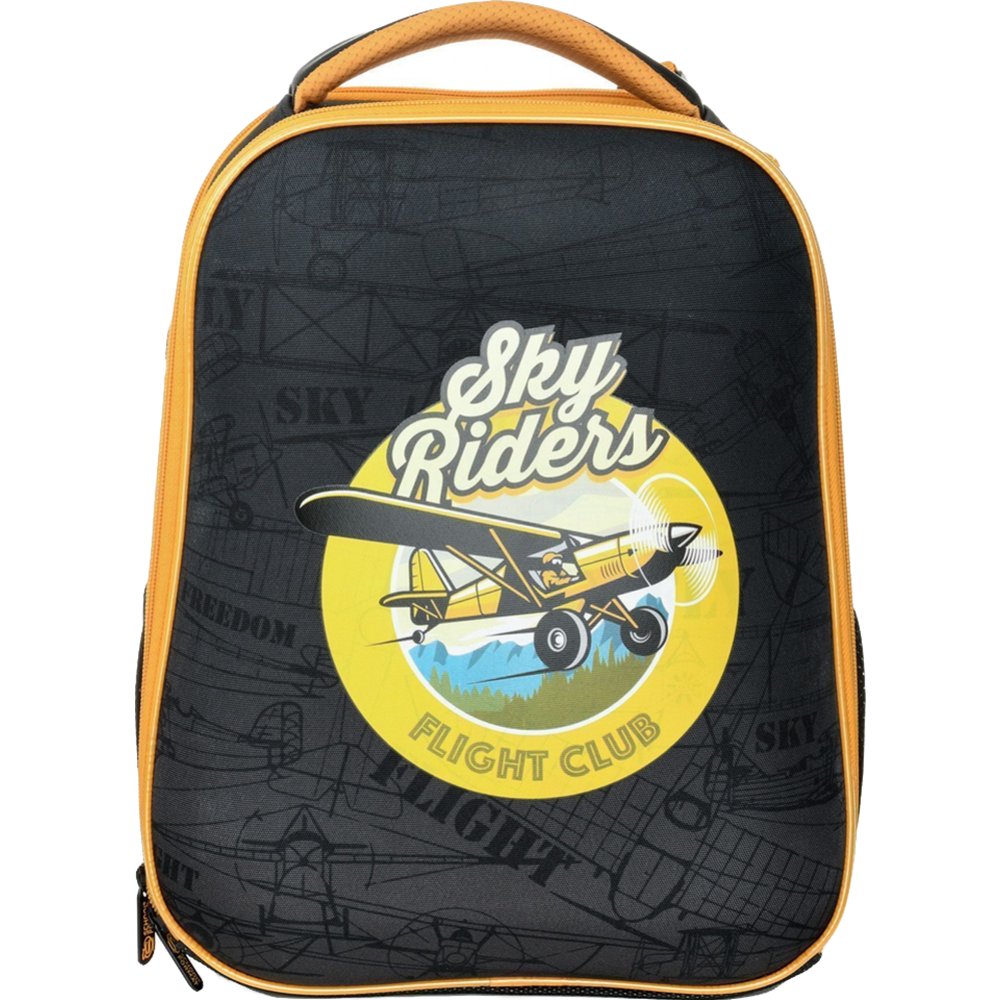 Рюкзак школьный «Schoolformat» 2А4 Sky Rider, РЮКЖК2А4-САР, серый