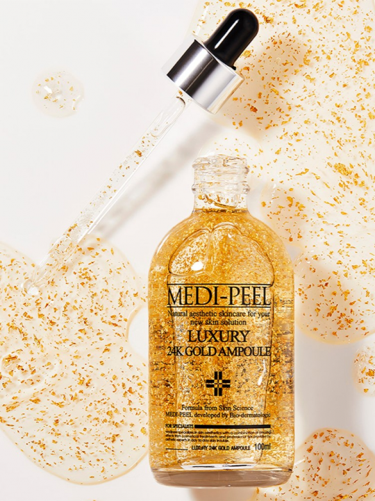 Ампула с золотом для эластичности кожи MEDI-PEEL Luxury 24K Gold Ampoule 100 мл