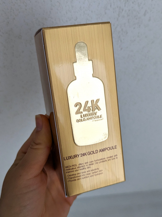 Ампула с золотом для эластичности кожи MEDI-PEEL Luxury 24K Gold Ampoule 100 мл